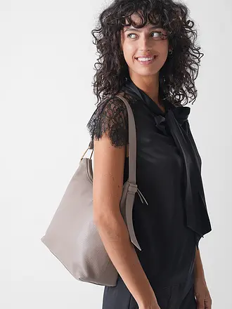 COCCINELLE | Ledertasche - Hobo COCCINELLEMALORY | beige